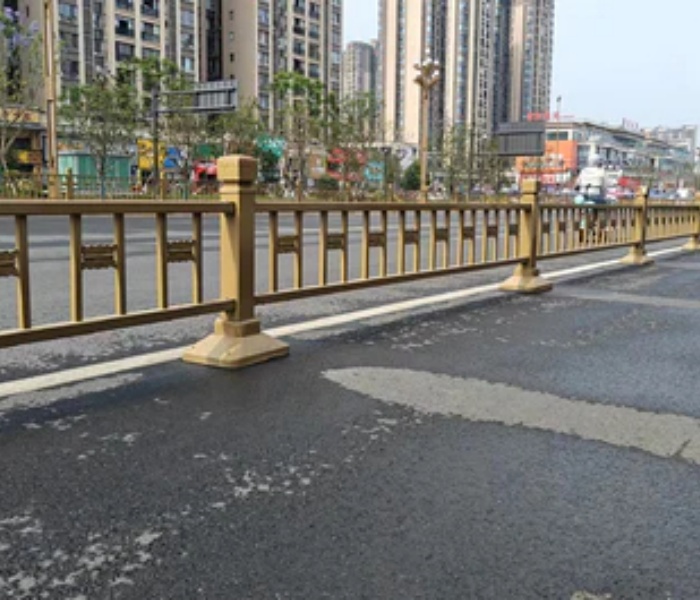 Municipal guardrail